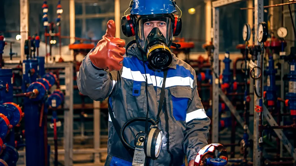 Industrial and Military Gas Mask